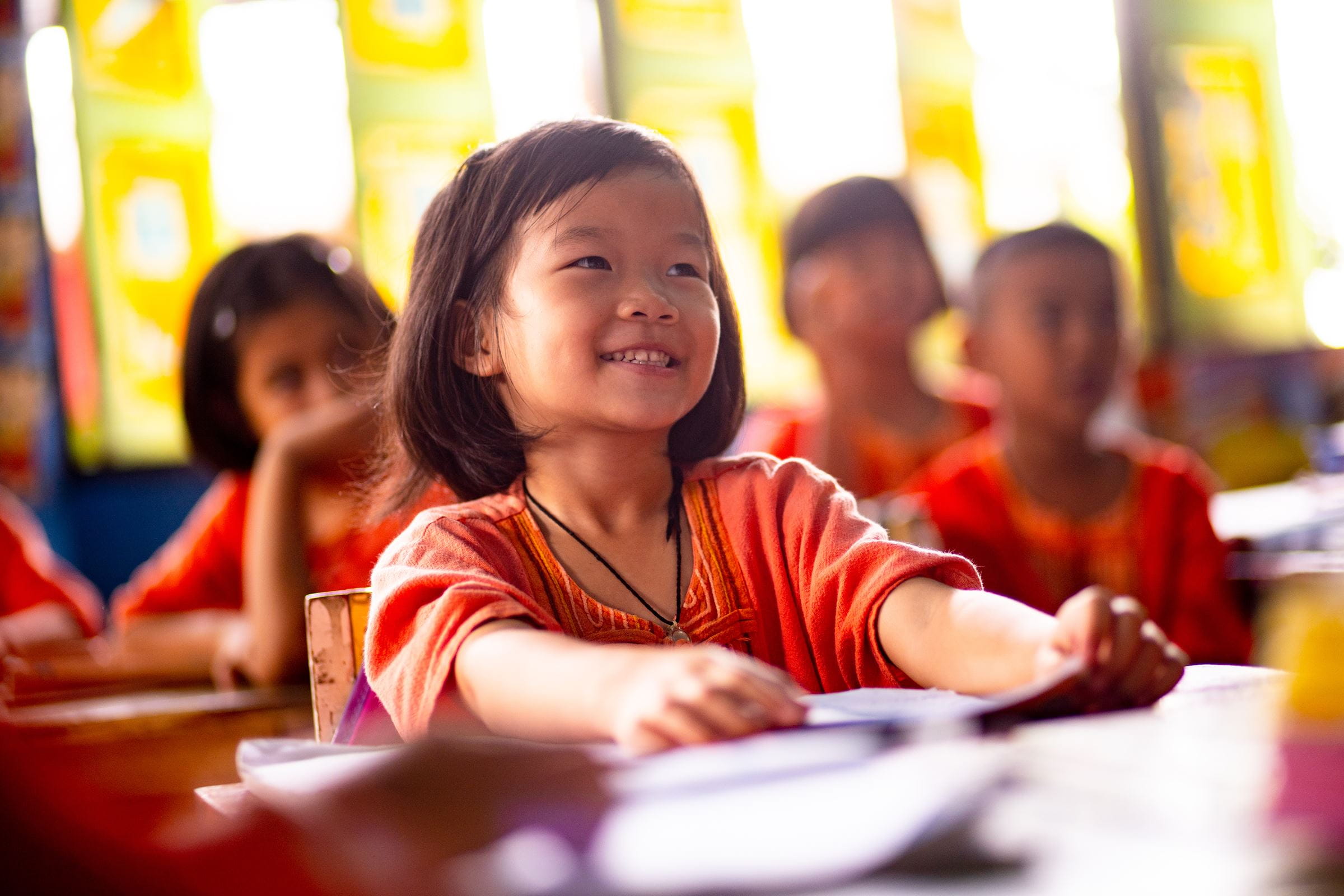 Ein Mädchen aus Thailand lacht. (Quelle Jakob Studnar) Ein Mädchen aus Thailand lacht. (Quelle Jakob Studnar)