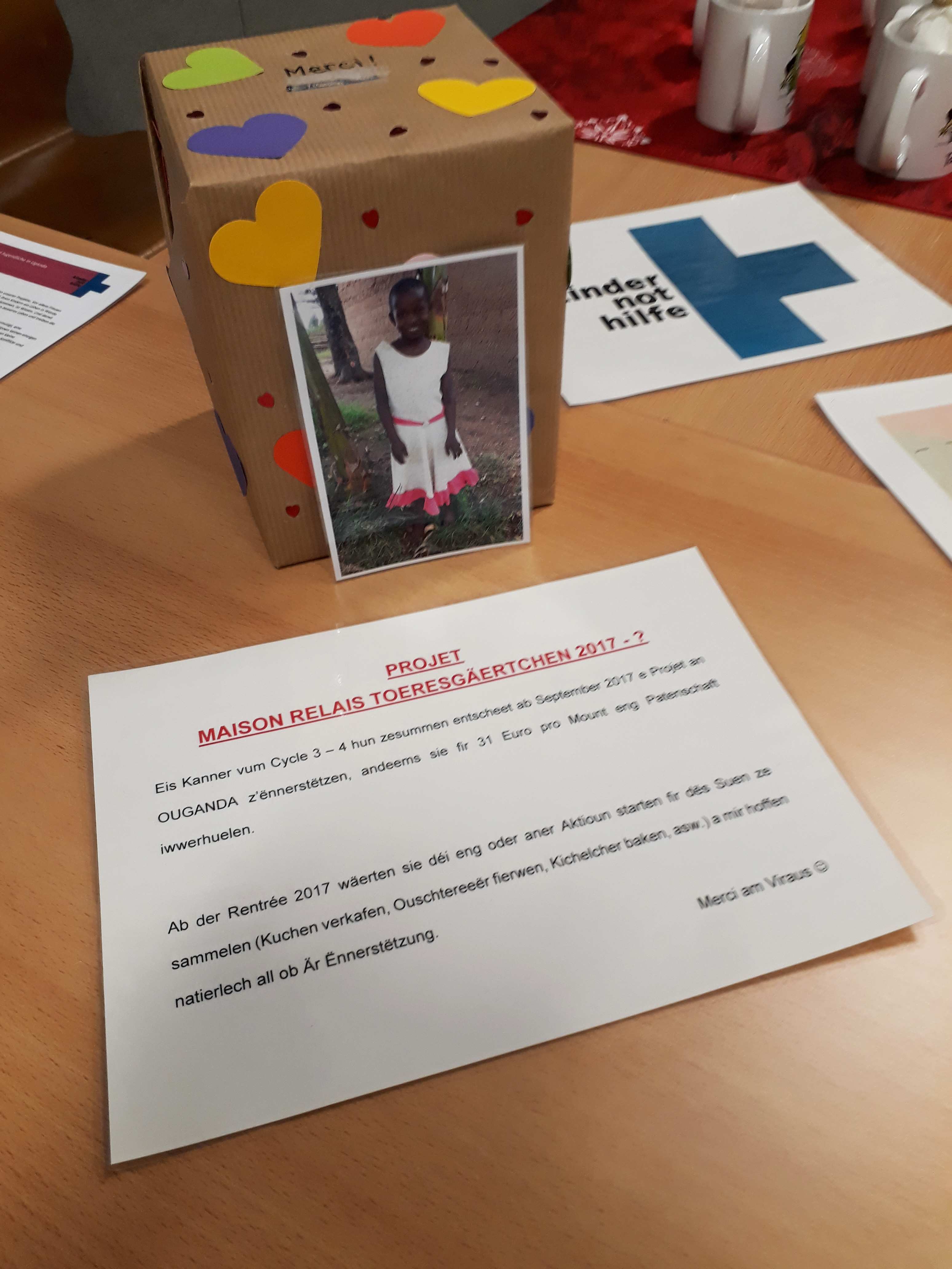 Patenschaftsaktion Maison Relais Saeul - Patenschaftsaktion Maison Relais Saeul