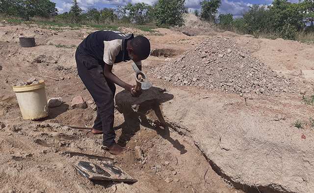 Kinderarbeiter in Sambia (Quelle: Kindernothilfe) Kinderarbeiter in Sambia (Quelle: Kindernothilfe)