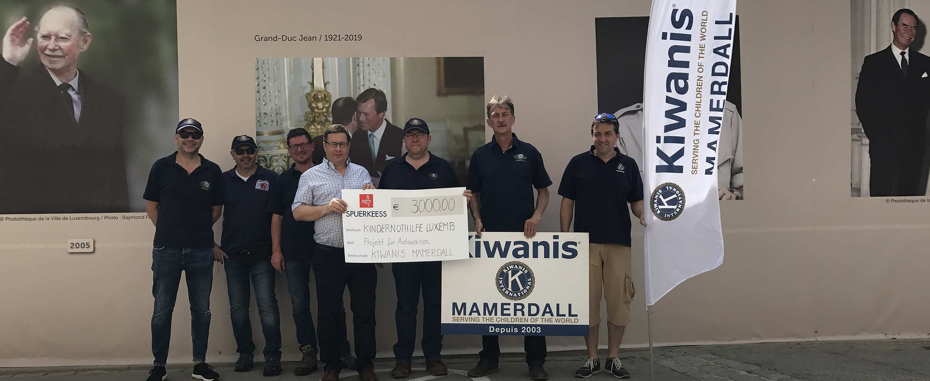 Die Kiwanis Mamerdall machen sich stark für Aidswaisen (Quelle: Kindernothilfe)