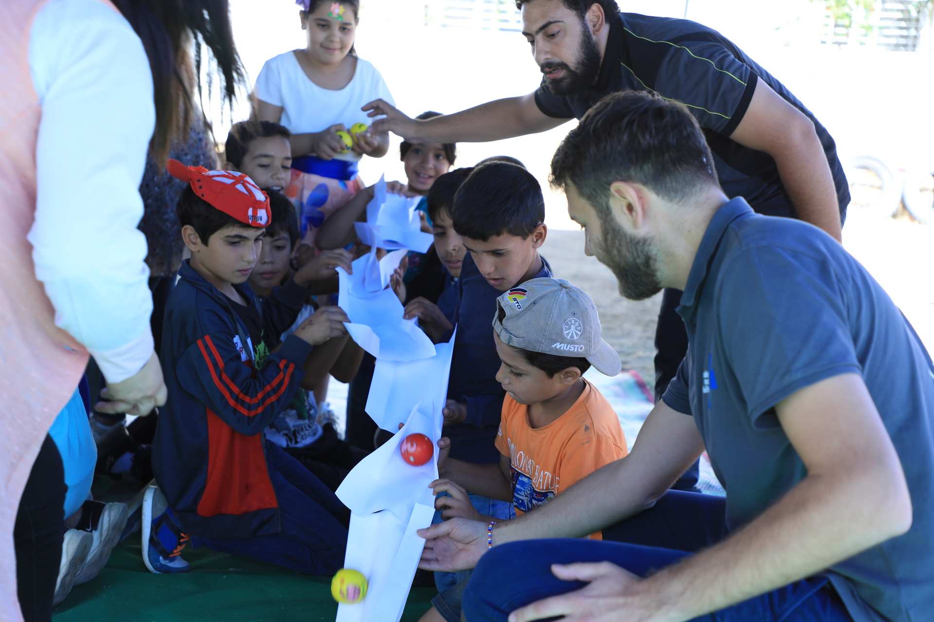 Die Arbeit des Schulprojekts im Libanon (Quelle: Alpha, Kindernothilfe-Partner) Die Arbeit des Schulprojekts im Libanon (Quelle: Alpha, Kindernothilfe-Partner)