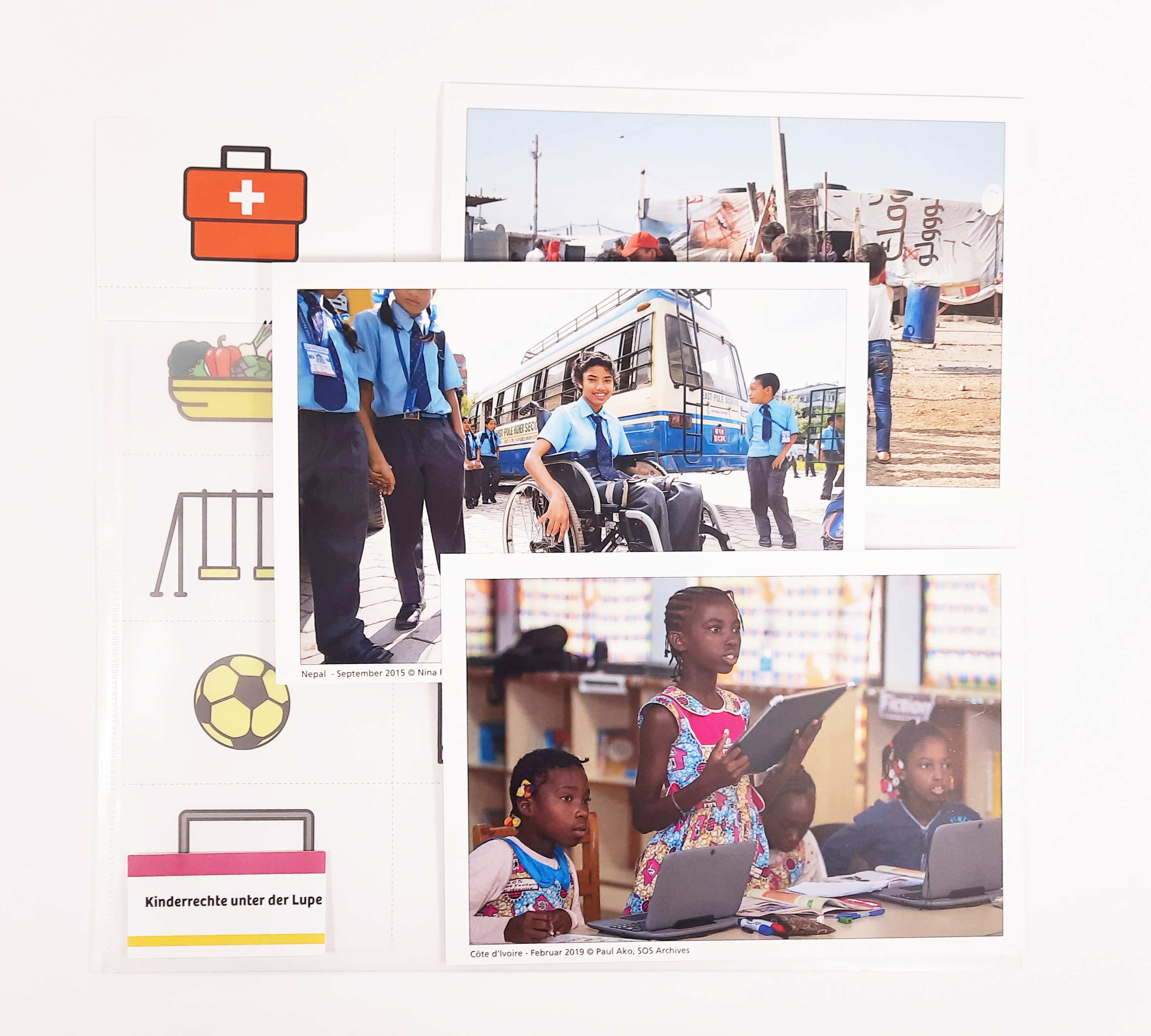 Kinderrechte-Koffer Kindernothilfe (Quelle: Kindernothilfe LU)