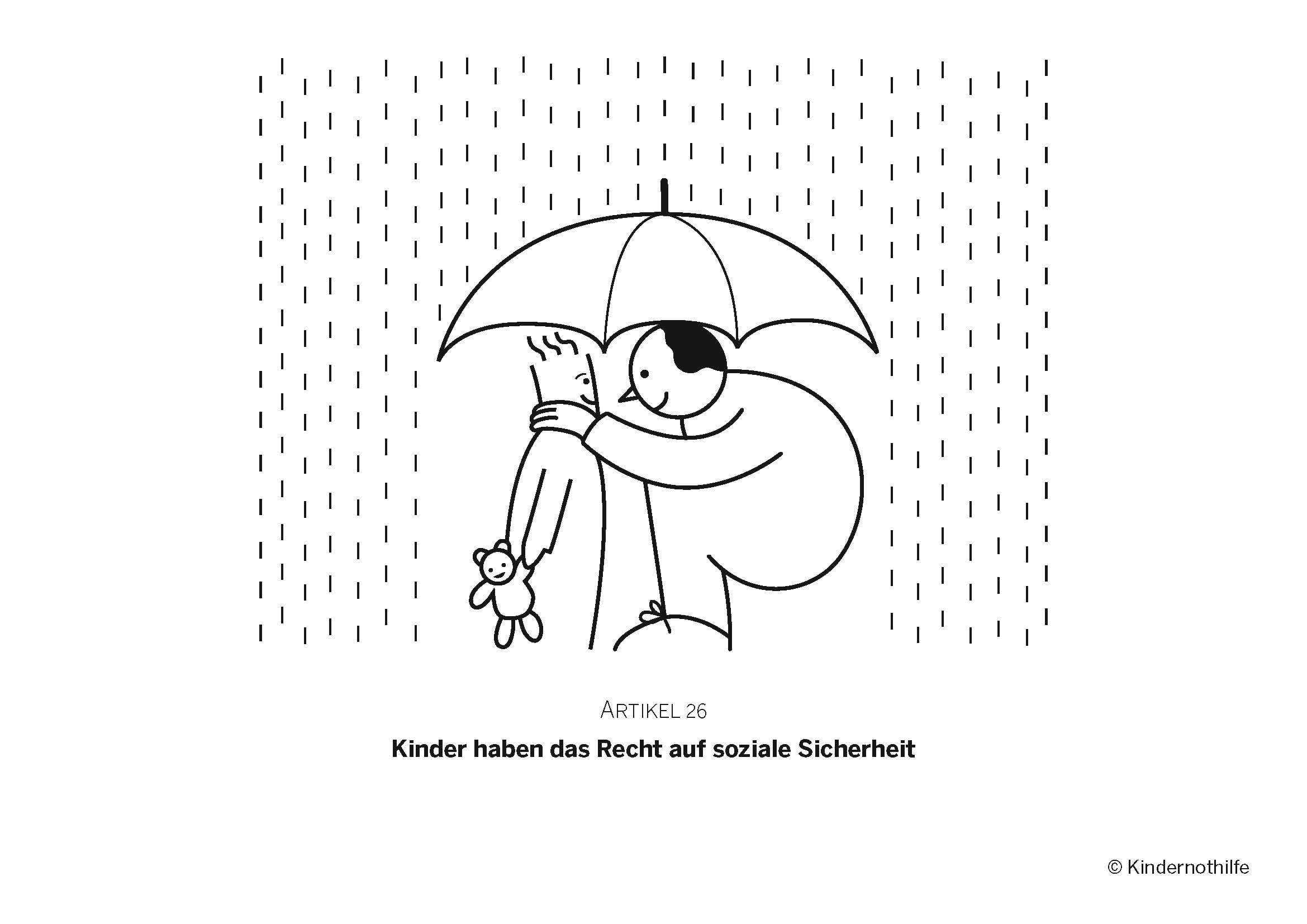 Kinderrechte-Comic (Quelle: Kindernothilfe LU)