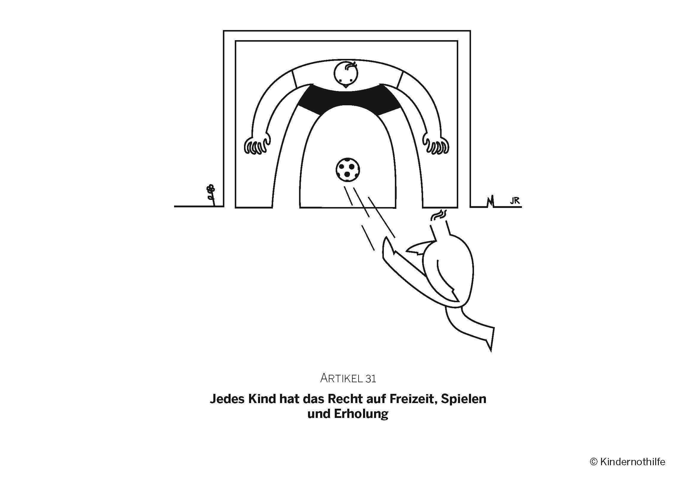 Kinderrechte-Comic (Quelle: Kindernothilfe LU)