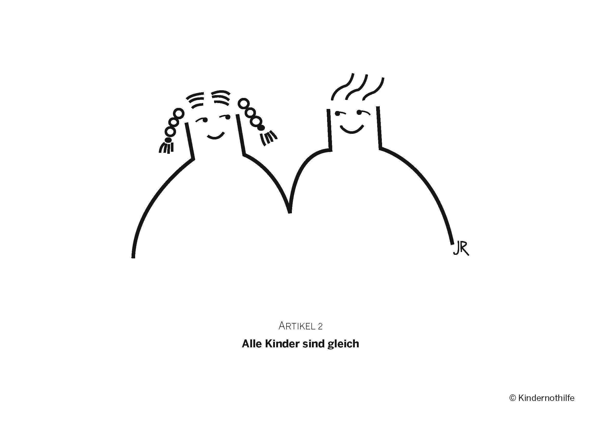 Kinderrechte-Comic (Quelle: Kindernothilfe LU)