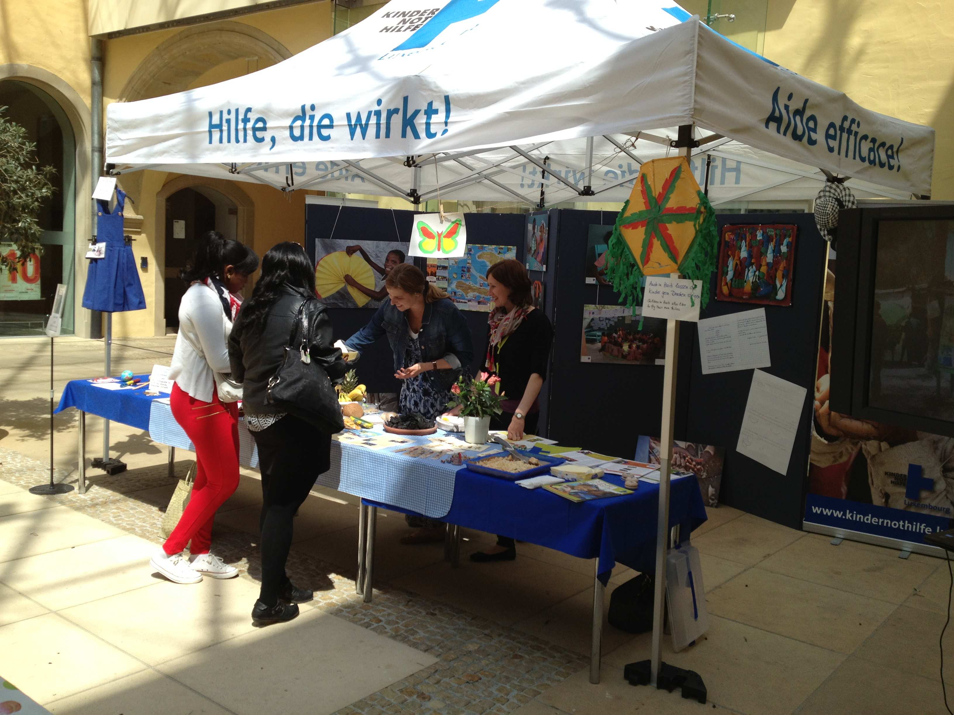 Stand in der Abtei Neumünster