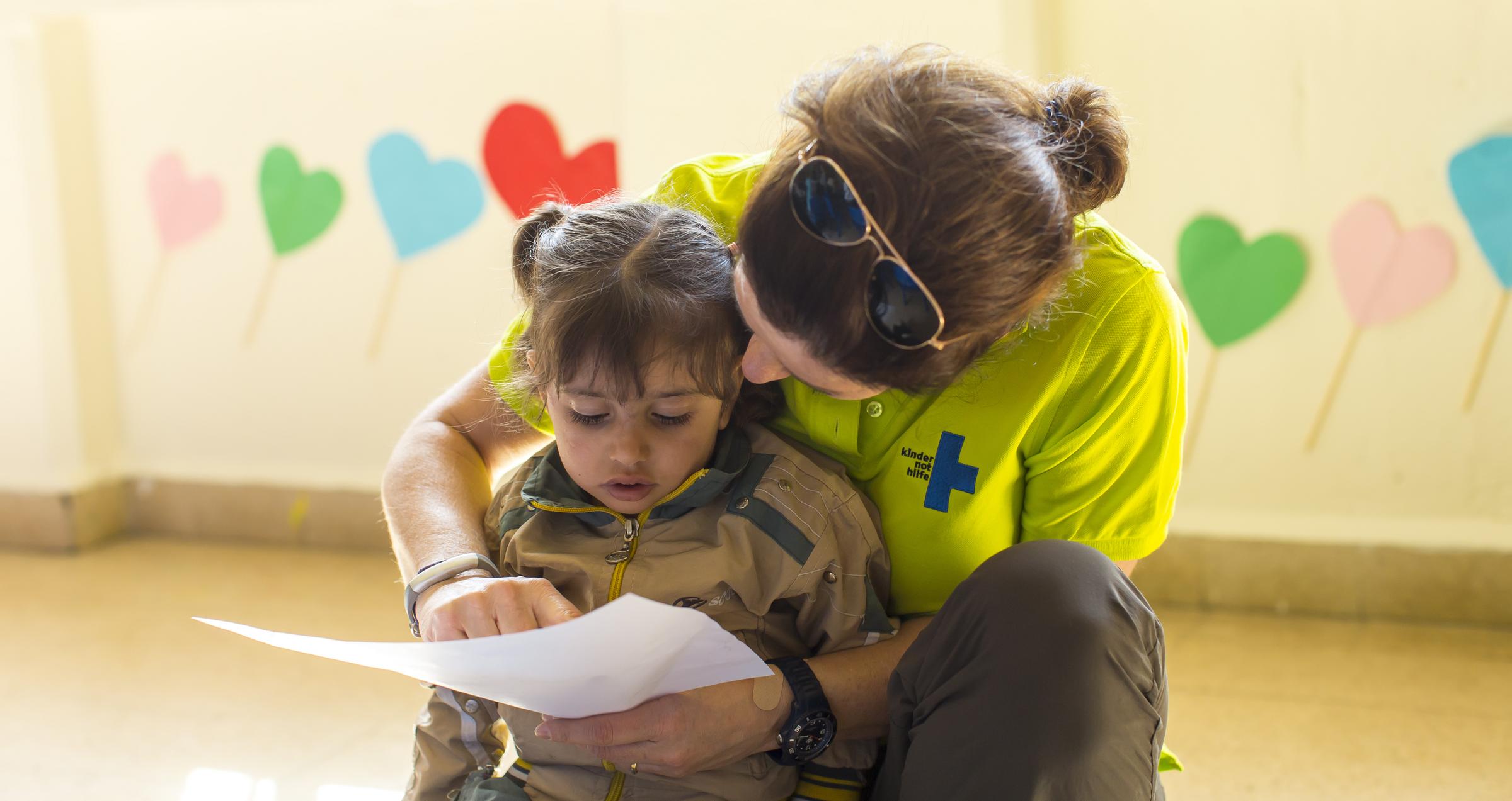 Libanon - Unterricht von Flüchtlingskindern im CFS in Barouk. (Foto: Jakob Studnar /  FUNKE Foto Services)